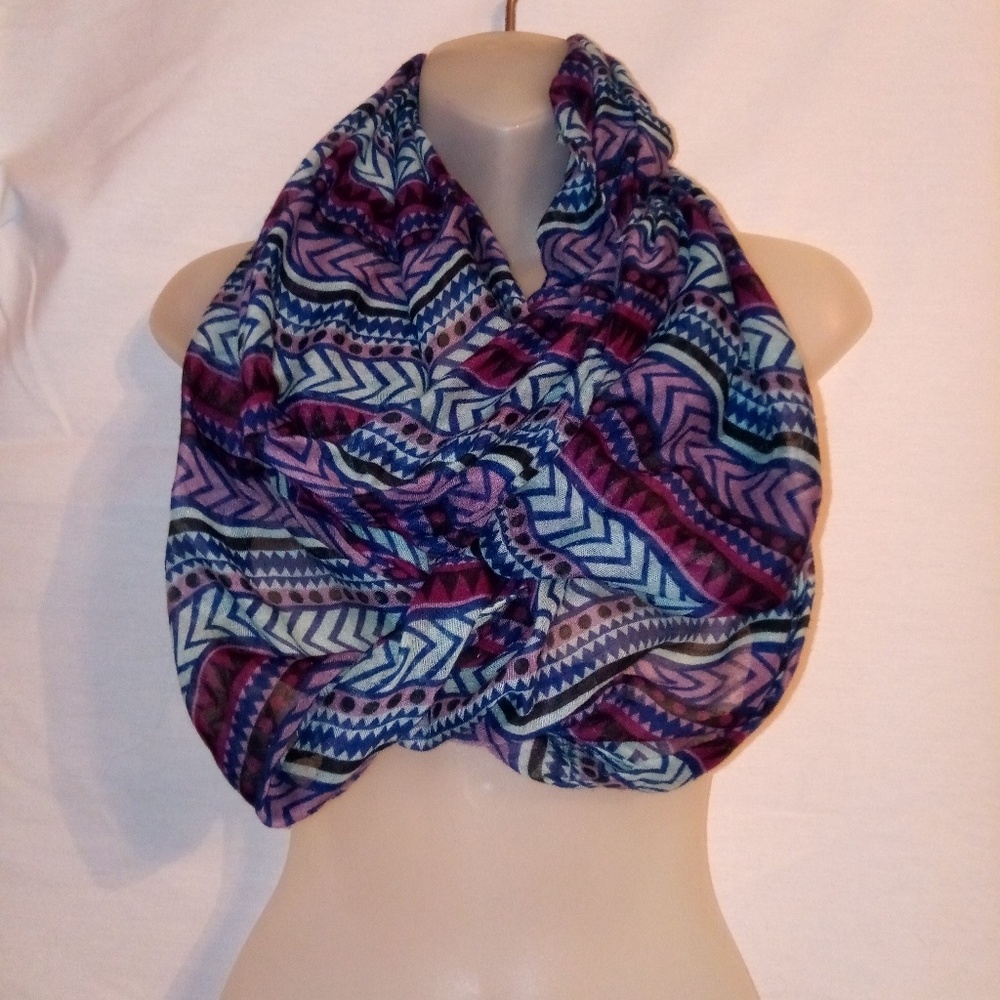 💜Rampage Earth Toned Infinity Scarf